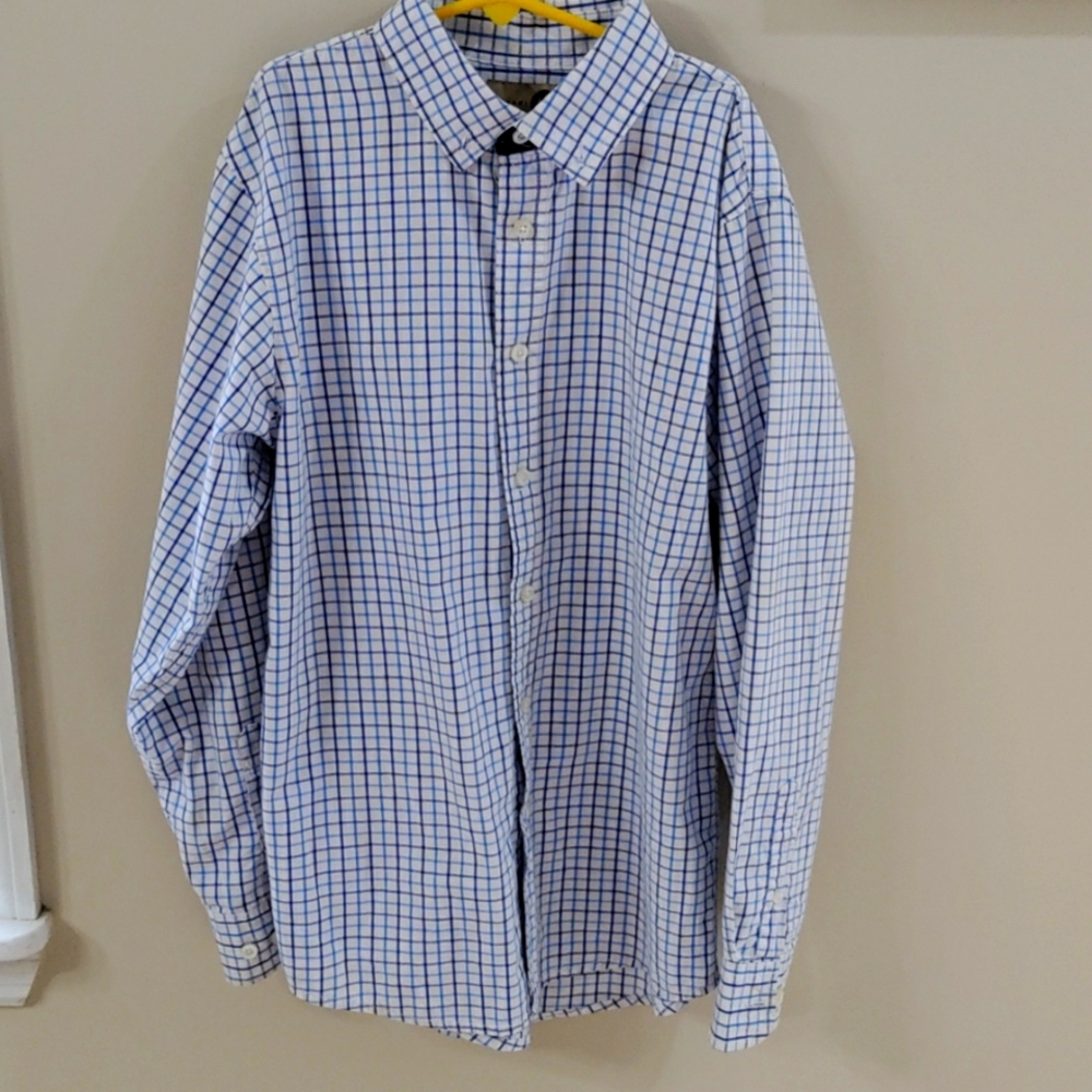 Boys size large  button down dress shirt